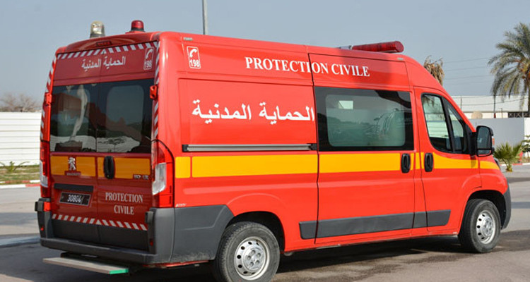 الحماية المدنية: تسجيل 17 حالة وفاة و322 إصابة في حوادث مختلفة