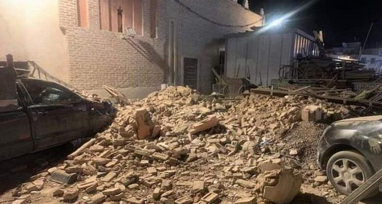 زلزال المغرب يخلف 296 قتيلا و153 مصابا