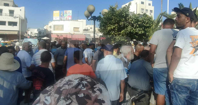 نابل: عدد من التجار يغلقون السوق اليومية
