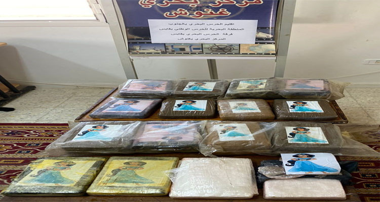 غنوش-قابس: حجز 24 صفيحة من مادة بيضاء اللون يشتبه في كونها مخدر الكوكايين