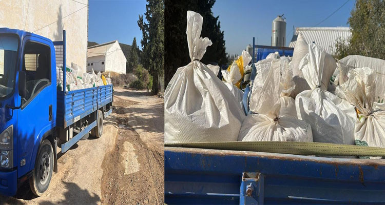 بن عروس: حجز أكثر من 10 أطنان من العلف الحيواني مجهولة المصدر