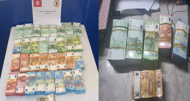 رأس الجدير: الديوانة تحجز أدوية وعملة أجنبية بقيمة تتجاوز 700 ألف دينار