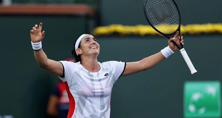 أنس جابر تتأهل إلى الدور الثاني من بطولة بيكين