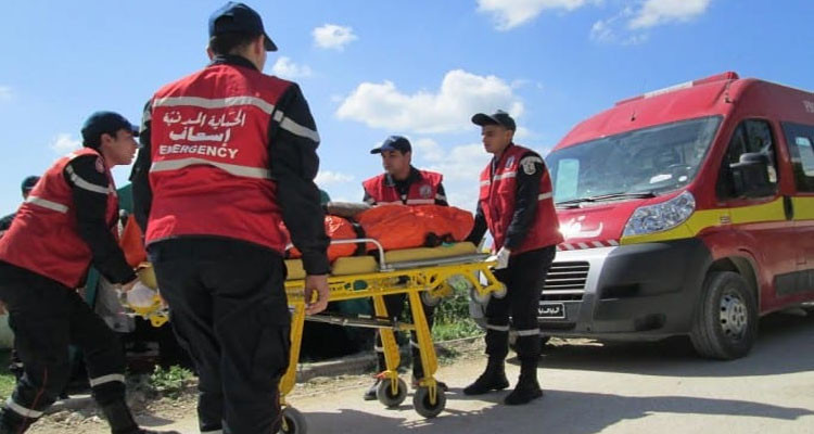 الحماية المدنية: تسجيل 7 وفيات و413 إصابة في حوادث مختلفة