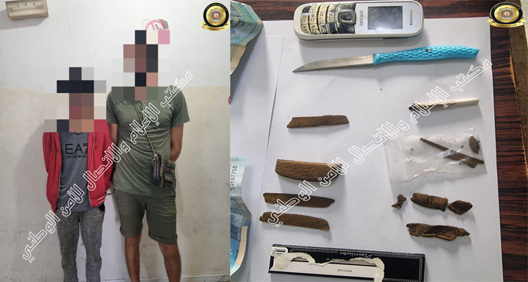 المهدية: الاحتفاظ بمروج مواد مخدرة وأحد المستهلكين