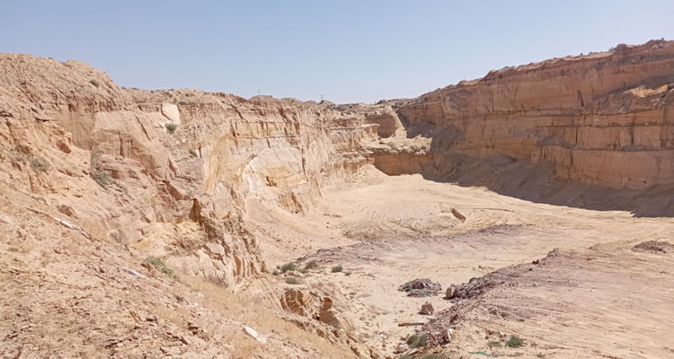 استرجاع مقطع رمال بولاية القصرين