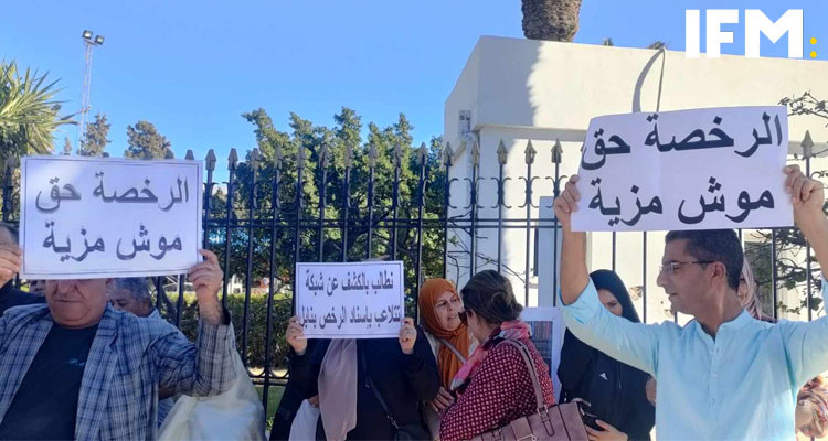 نابل: وقفة احتجاجية لسواق التاكسي الفردي