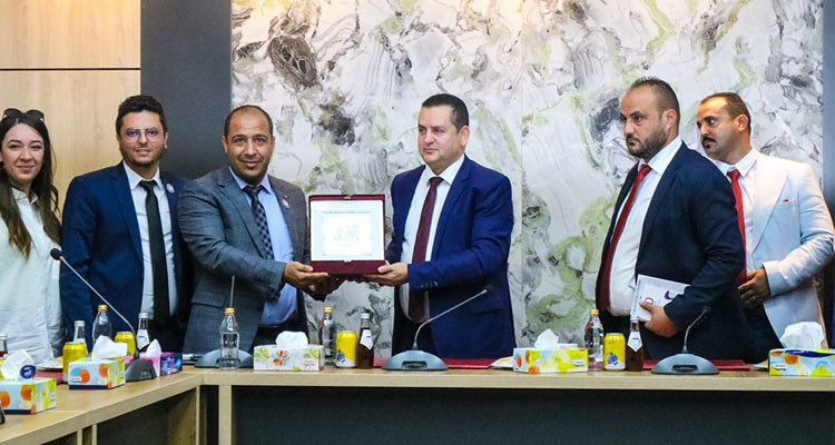 وزير الخارجية الليبي: نأمل فتح خط بحري مباشر يربط ميناء جرجيس بميناء مدينة بنغازي البحري
