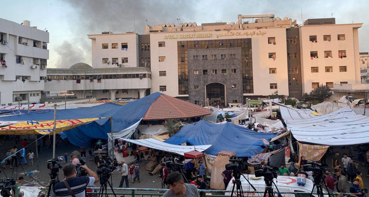 مدير مجمع الشفاء الطبي في /غ/ز/ة: لانستطيع تقديم الخدمة الطبية للمرضى والجرحى