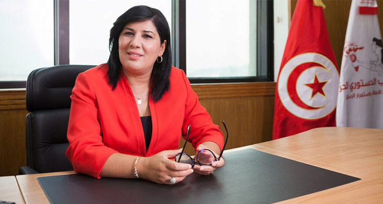 الدستوري الحر: عبير موسي ''محتجزة قسريا''  منذ 52 يوما بموجب قرار سياسي