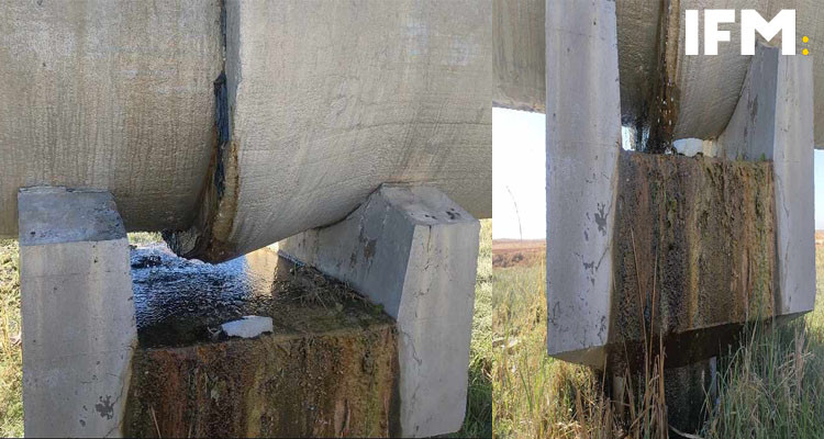 الفائض العقبة: تسرب كميات هامة من الماء الصالح للشرب تنطلق من سبيطلة جلمة في اتجاه صفاقس