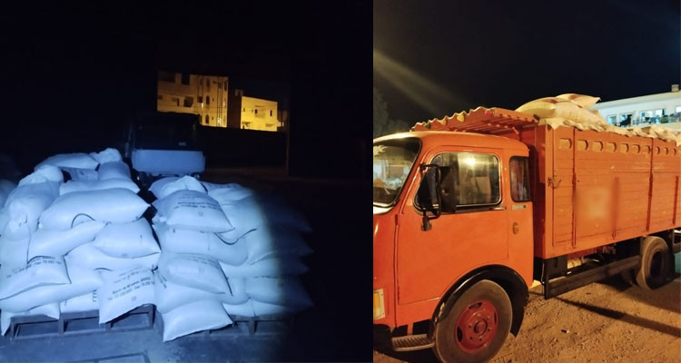 مساكن-سوسة: ضبط شاحنة محملة بقرابة 6 أطنان من مادة السداري المدعم