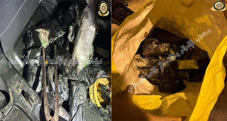 ميناء حلق الوادي: حجز 164 صفيحة من مخدر القنب الهندي لدى مُسافرة تونسية