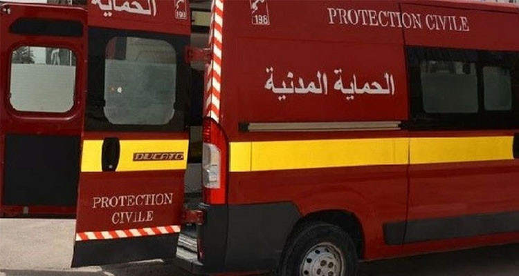 الحماية المدنية: تسجيل 3 وفيات و405 إصابات في حوادث مختلفة