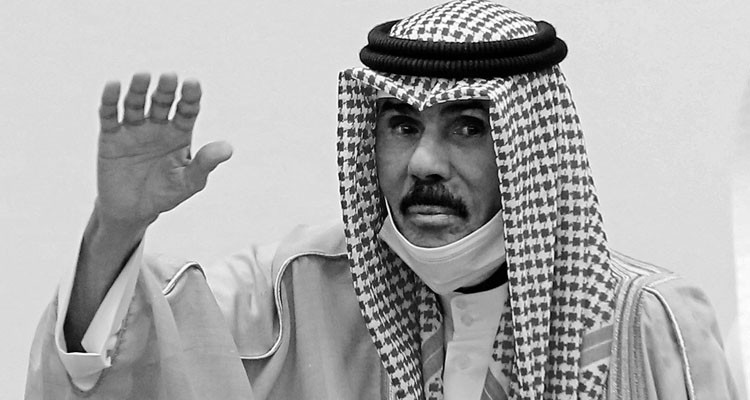 وفاة أمير الكويت الشيخ نواف الأحمد الجابر الصباح
