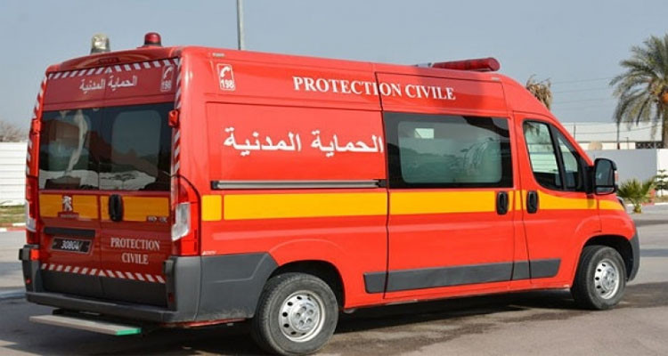 الحماية المدنية: تسجيل 11 حالة وفاة و 380 إصابة في حوادث مختلفة