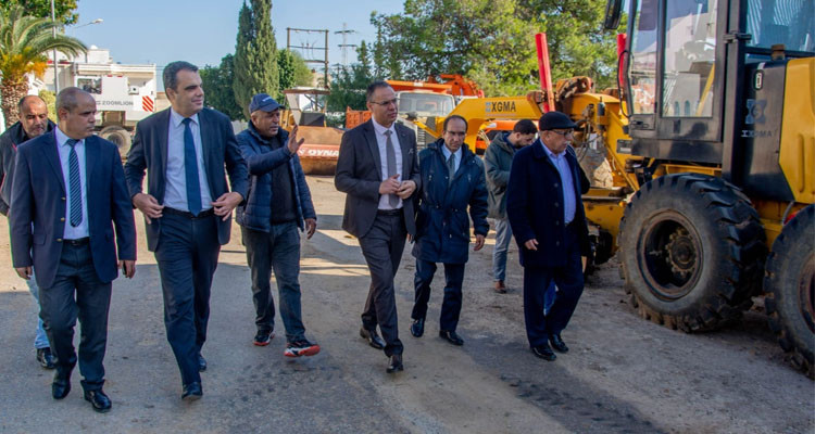 رئيس ديوان وزارة التشغيل يؤدي زيارة إلى المركز القطاعي للتكوين في الأشغال العمومية بالمرناقية