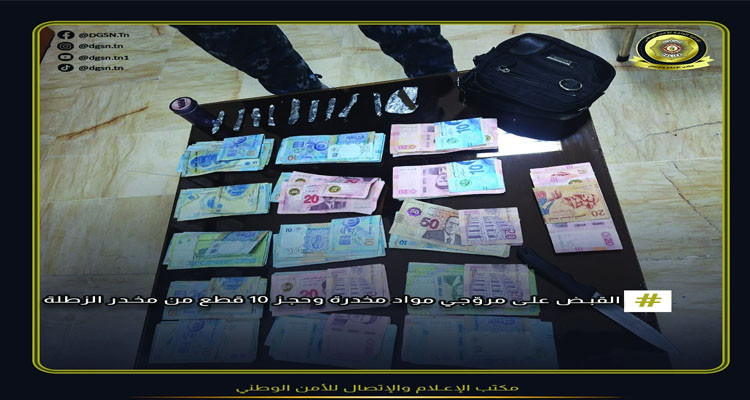 زغوان: القبض على مروّجي مواد مخدرة وحجز 10 قطع من مخدر "الزطلة"