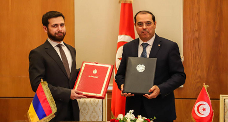 إمضاء اتفاق بين تونس وأرمينيا لإلغاء التأشيرة لحاملي جوازات السفر الدبلوماسية