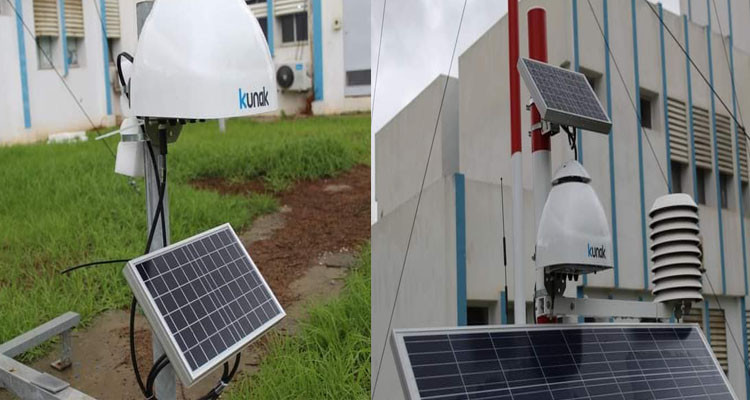 معهد الرصد الجوّي يحصل على 3 محطات ثابتة ومحطتين متنقلتين لقيس ملوّثات الهواء