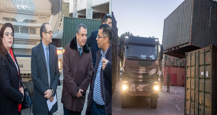 فاروق بوعسكر يشرف على عملية نقل المواد الانتخابية