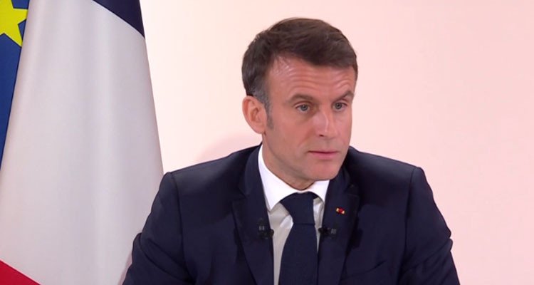 ماكرون يؤكد أن فرنسا لم تشارك في الضربات على الحوثيين