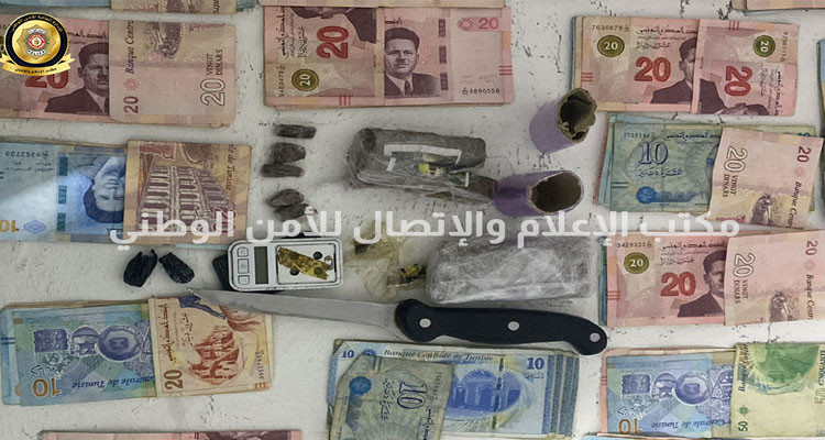 جرجيس: الإطاحة بمروج مخدرات وحجز كمية من المواد المخدرة