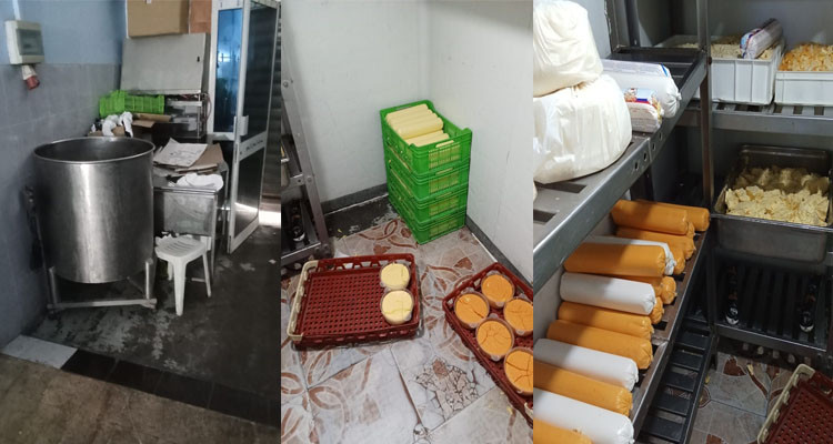 بوحجلة- القيروان: مداهمة مصنع عشوائي لصناعة مادة الجبن