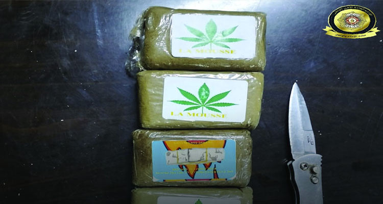 حمام سوسة: القبض على مروّجي مخدّرات وحجز 05 صفائح من''الزطلة''