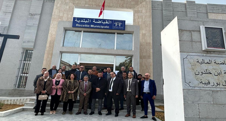 بنزرت: افتتاح مقر القباضة المالية البلدية بمنزل بورقيبة