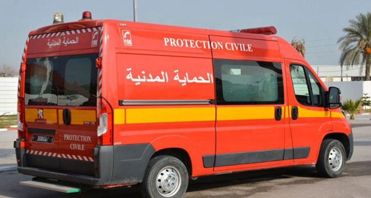 الحماية المدنية:  تسجيل 25 حالة وفاة و 323 إصابة في حوادث مختلفة