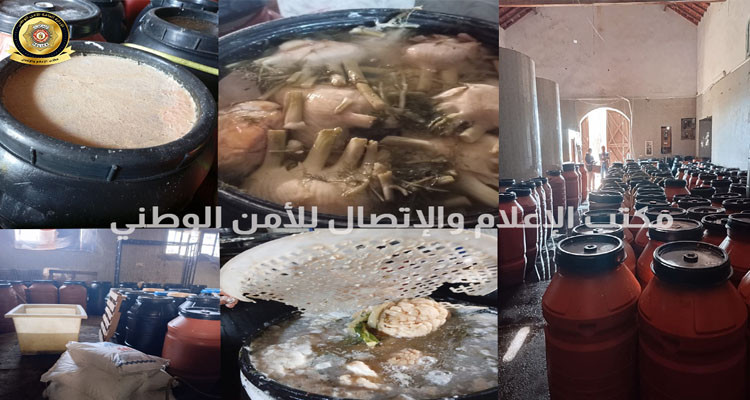 سيدي حسين: ضبط مصنع عشوائي معد لصنع المخللات في ظروف غير صحية