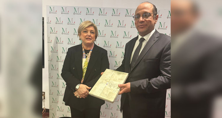 وزير الشؤون الاجتماعية يلتقي وزيرة العمل والسياسات الاجتماعية الايطالية