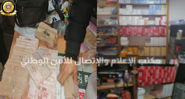 منزل بوزلفة: حجز كميات هامة من التبغ مخزنة خلافا للتراتيب المعمول بها