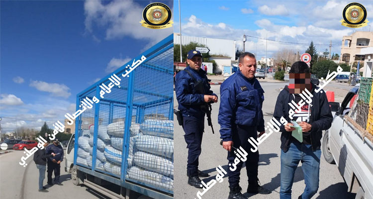 بن عروس: حجز 25 طن من السكر المدعم