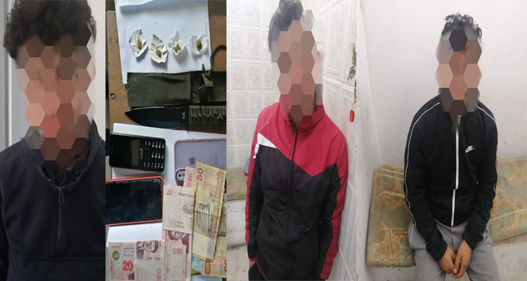 دوار هيشر: ضبط 3 مروجين وحجز لديهم قطع مختلفة الأحجام من ''الزطلة''