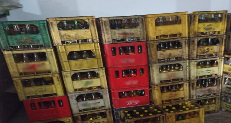 سيدي بوزيد: حجز 1872 لترا من الزيت النباتي المدعم