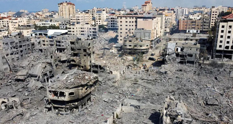 الجيش الإ/س/را/ئي/ل/ي يأمر السكان والنازحين في حي الرمال بغزة بالمغادرة فورا إلى جنوب القطاع