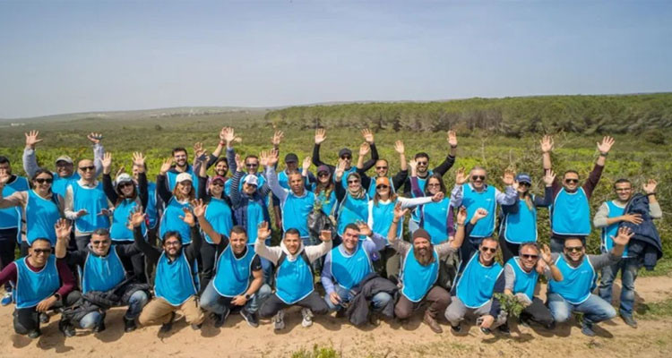 Banque Zitouna mène une action de reboisement de 5000 arbres, à Sejnane, en partenariat avec la Sartup ''Soul&Planet''