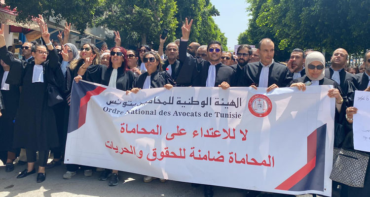 المحامون يطالبون برحيل وزيرة العدل