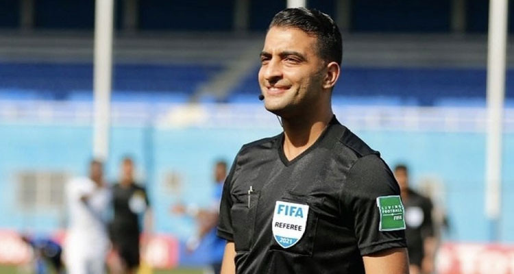هيثم قيراط حكم ''فار'' في لقاء نهضة بركان المغربي والزمالك المصري