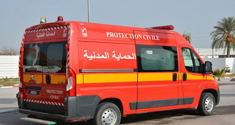 الحماية المدنية: تسجيل 15 حالة وفاة و 403  إصابات في حوادث مختلفة