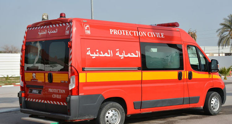 الحماية المدنية: تسجيل 4 وفيات و451 إصابة في حوادث مختلفة