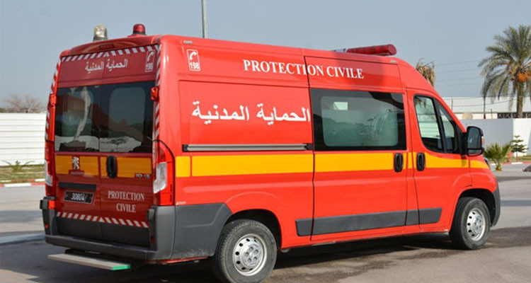 الحماية المدنية: تسجيل 9 وفيات و 270 إصابة في حوادث مختلفة