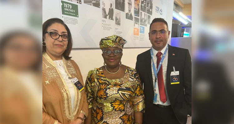 فحوى لقاء وزيرة التجارة بالمديرة العامة لمنظمة التجارة العالمية في جنيف