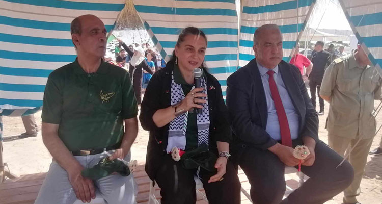بنزرت: وزيرة البيئة تشرف على افتتاح  المهرجان الدولي للتخييم والفنون والرياضة  بالرمال