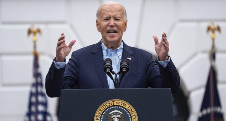 بايدن يؤكد أنه لا يعتزم الانسحاب من السباق الرئاسي