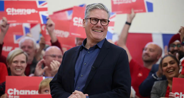 الملك تشارلز الثالث يعين كير ستارمر رئيسا لوزراء بريطانيا