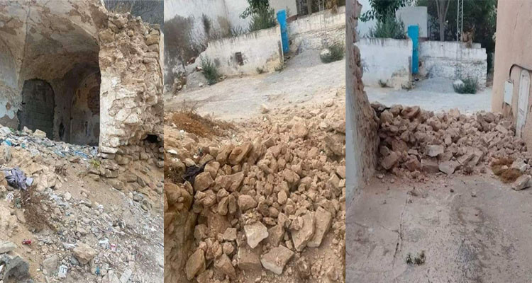 الحمامات: سقوط أجزاء من منزل قديم في ''حومة'' دار رمان