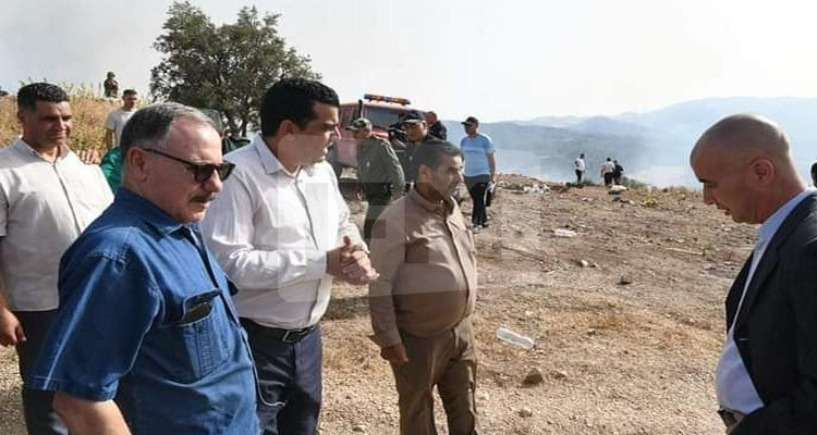 غار الدماء: السيطرة على الحريق الذي اندلع بمنطقة البياضة